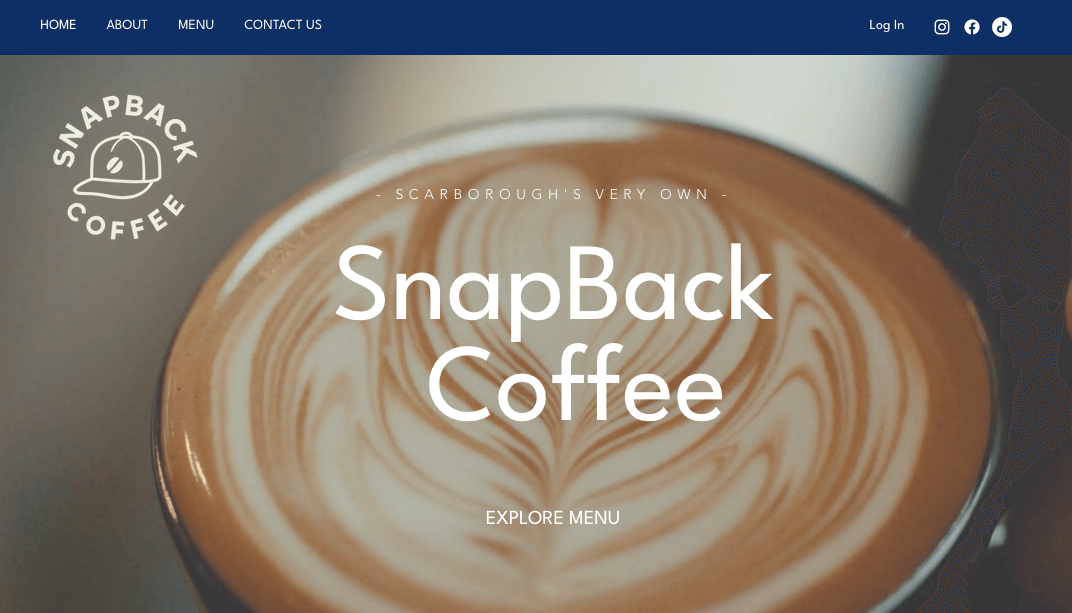 SnapBack Coffee - Scarborough's Very Own.