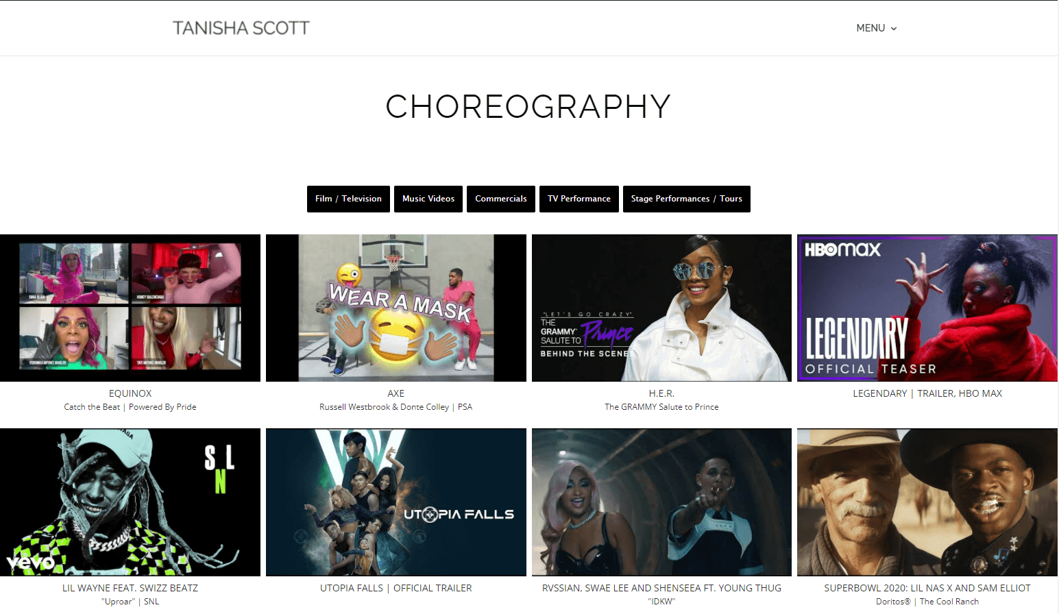 Tanisha Scott - Choreographer
